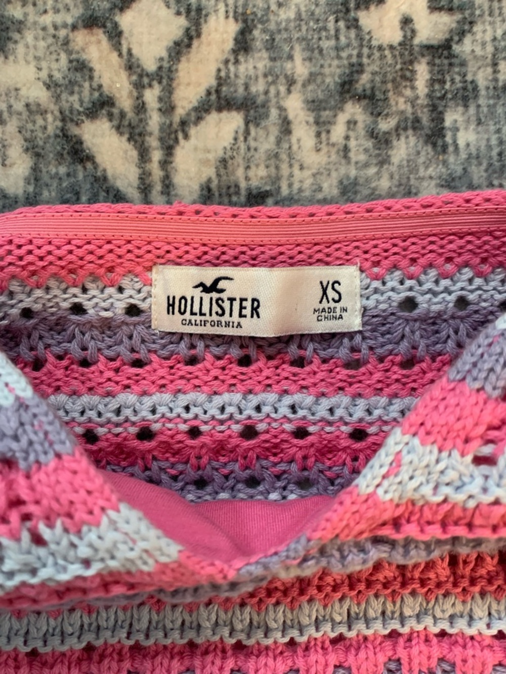 Hollister crochet tank XS - Picture 2 of 2